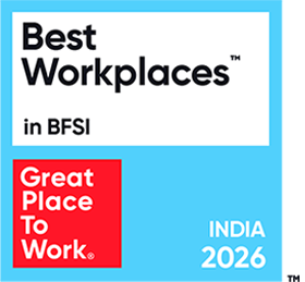 Ranked Among Top 75 Workplaces in India (BFSI)