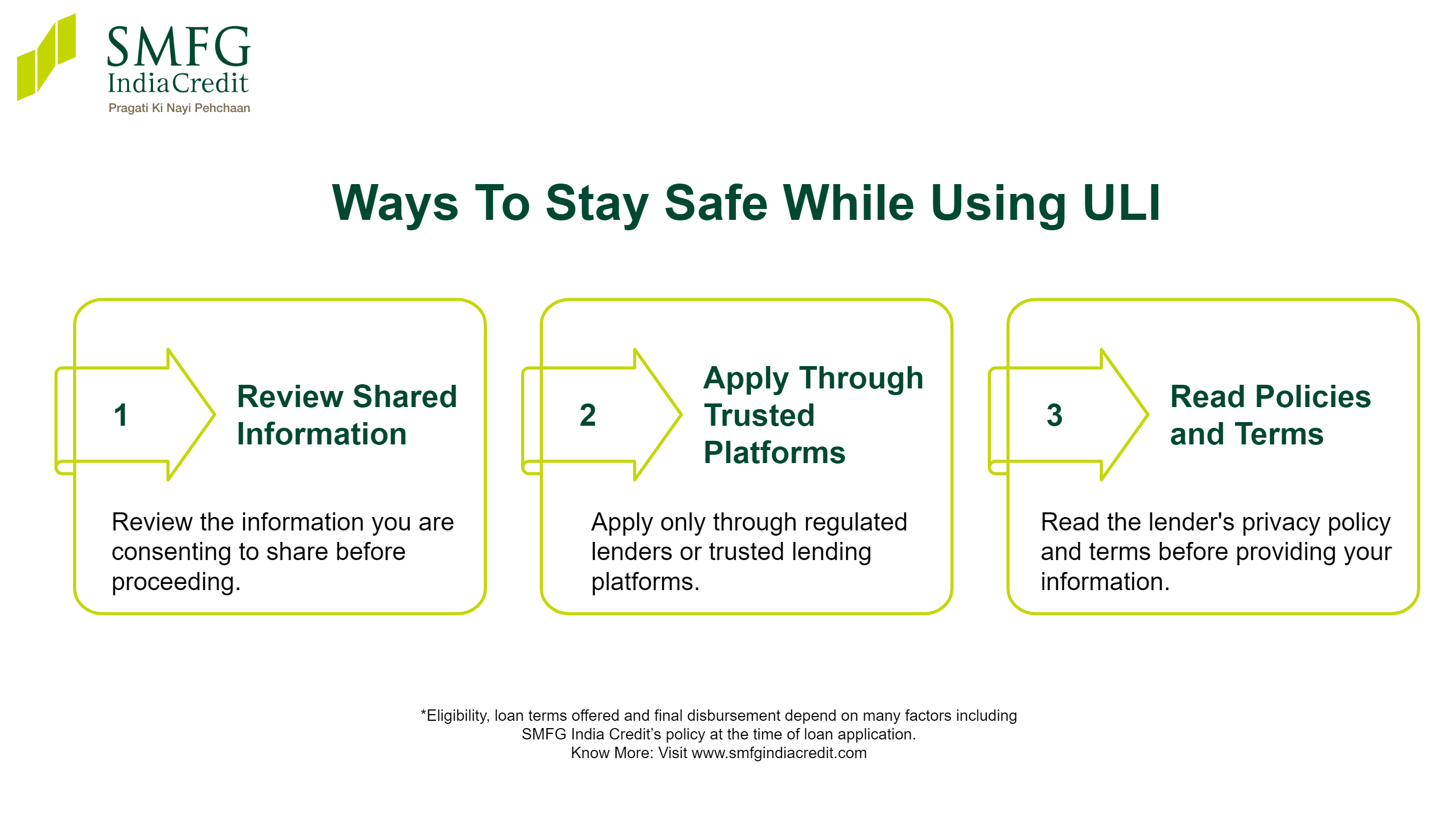 Here are a few ways to stay safe while using ULI